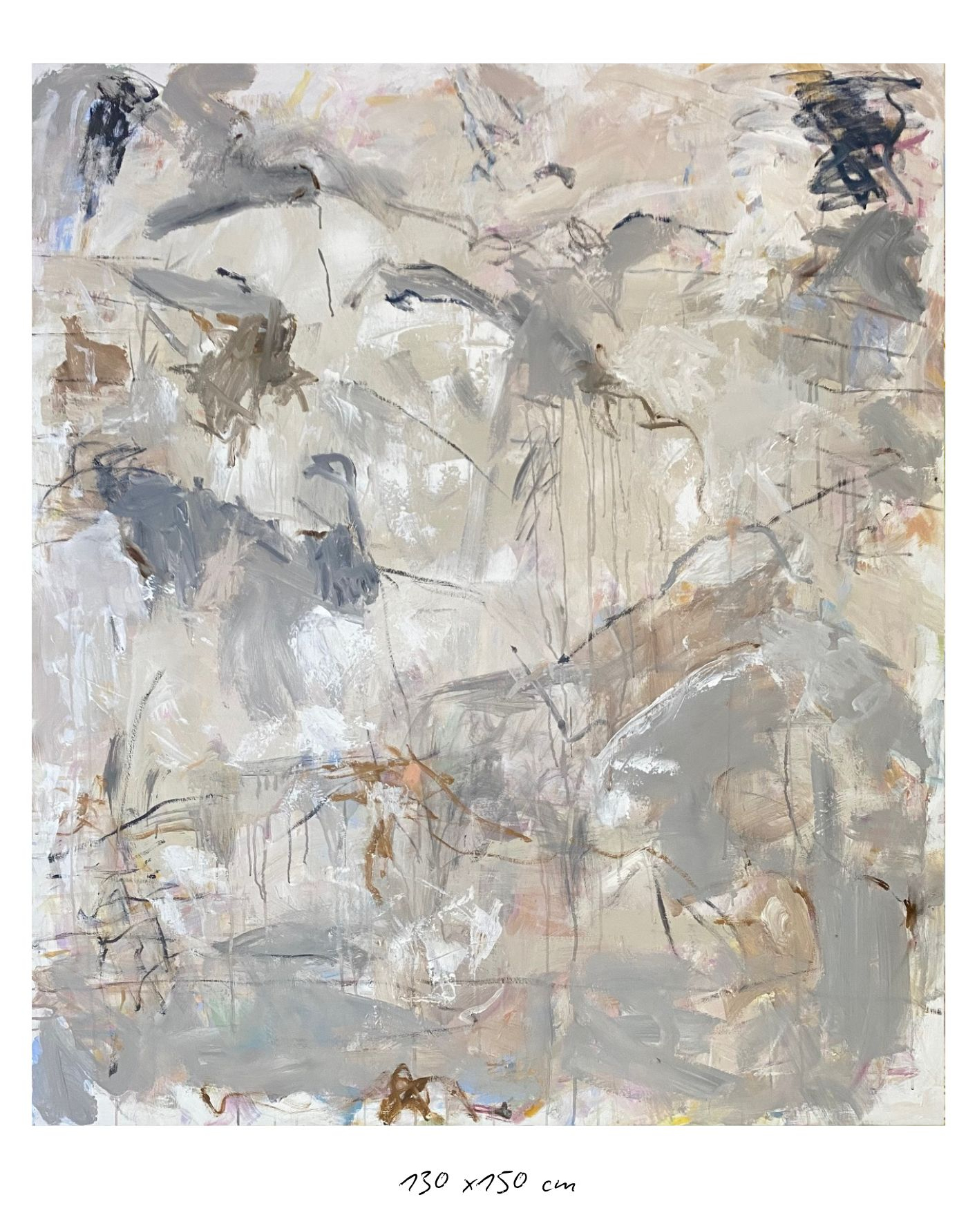 "The cranes take off" Price 8900 kr // 1185 euro 