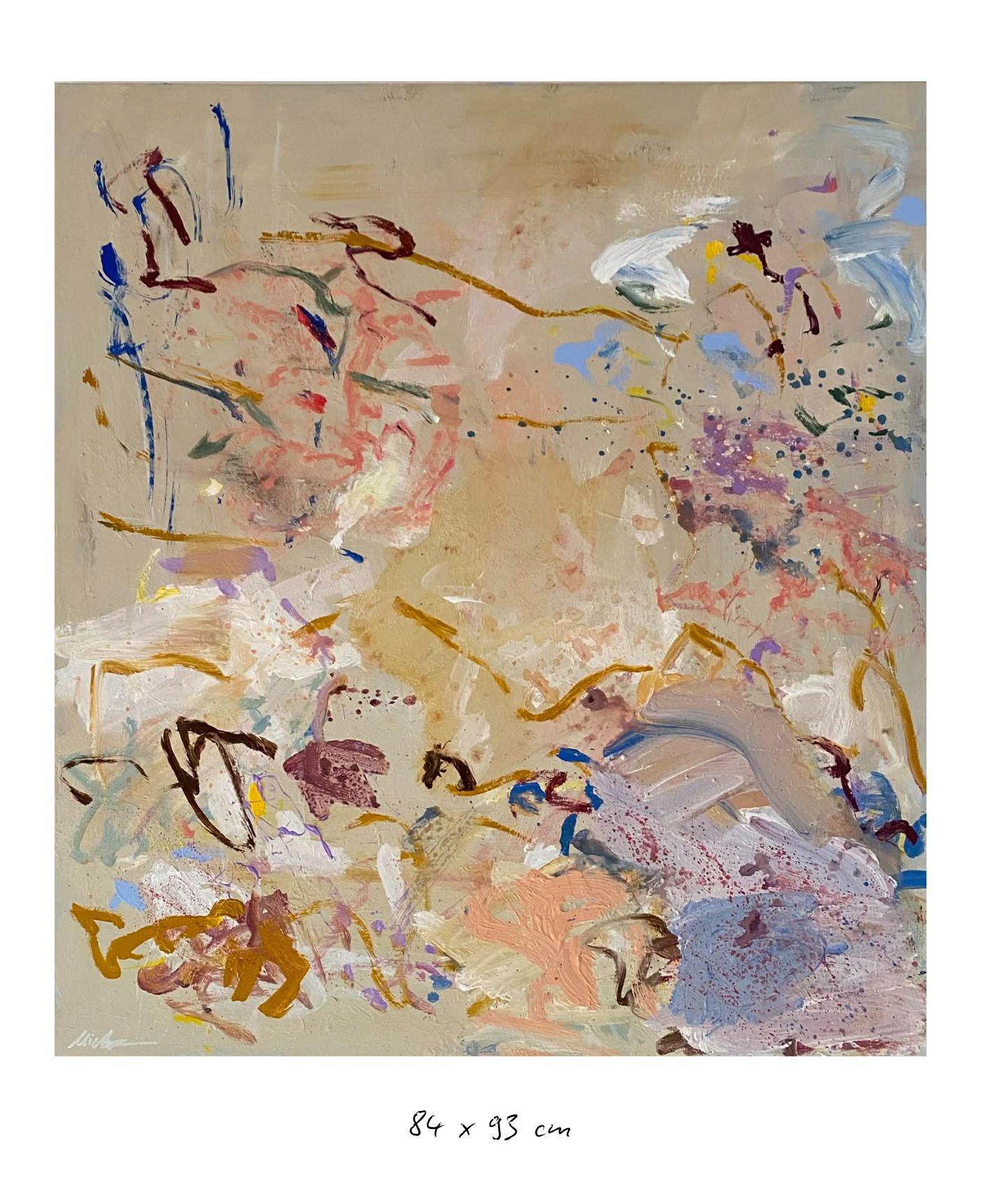 "Life is what you make of it" Price 5600 kr  // 750 euro 